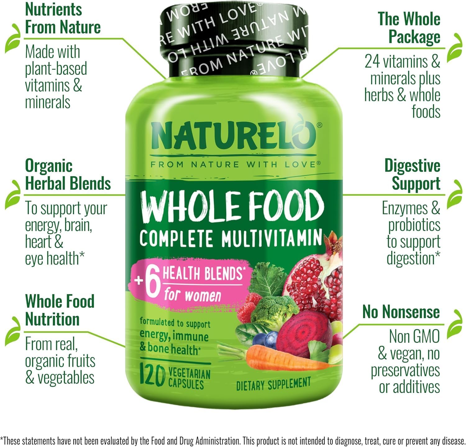 womens-whole-food-multivitamin-with-vitamins-minerals-organic-extracts---energy-heart-health---vegan-non-gmo---120-capsules-6