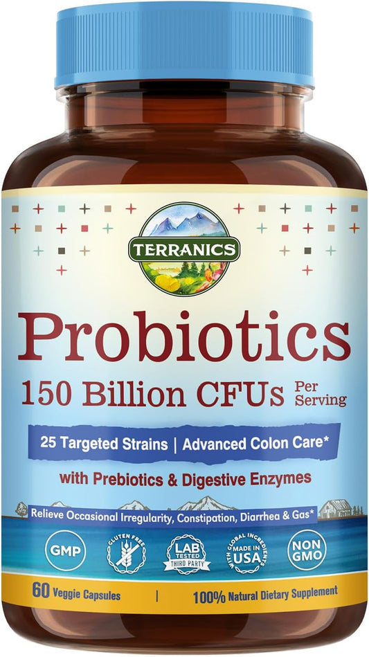 terranics-daily-probiotics-150-billion-25-strains-colon-care-with-prebiotics-enzymes---healthy-regularity-delayed-release---60-veggie-capsules-1