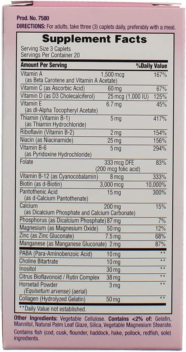 pack-of-6-natures-bounty-hair-skin-and-nails-caplets---60-ea-per-pack---beauty-and-wellness-supplement-2