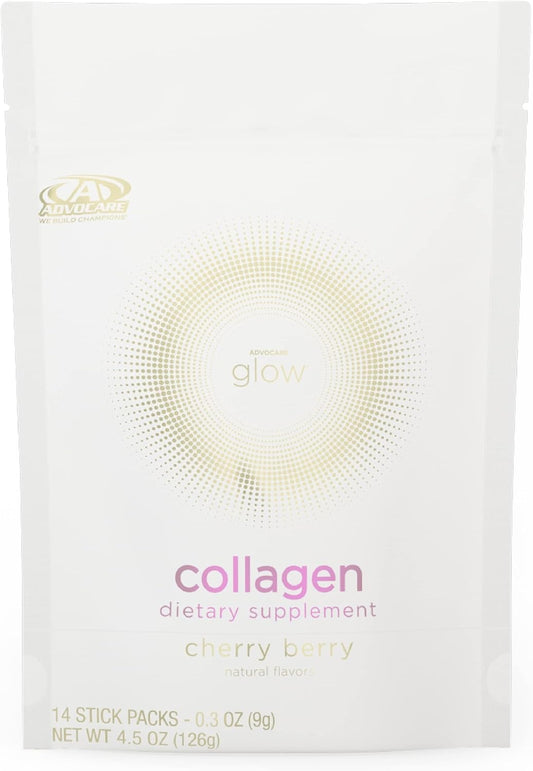 Marine Collagen Supplement with Vitamins C, D, and E for Nail, Skin, and Hair Care - 14 Stick Packs - Espot.com.au