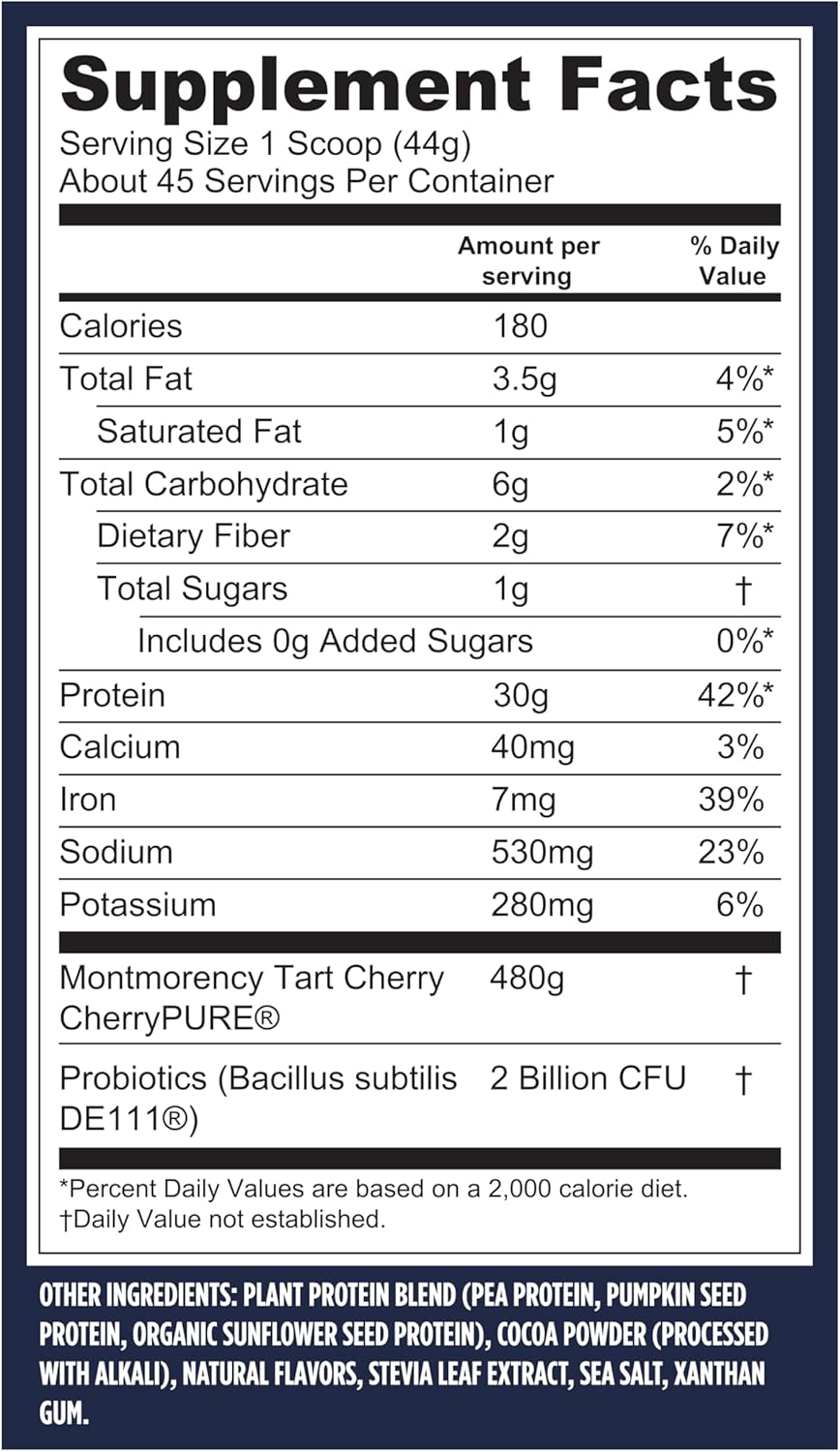 vega-sport-premium-vegan-protein-powder-chocolate---45-servings-30g-plant-based-protein-5g-bcaas-dairy-free-gluten-free-non-gmo---pea-protein-for-men-and-women---4lbs-59oz-4