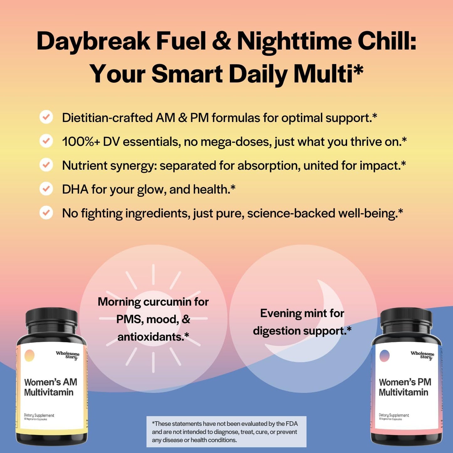 Premium Women's Hormone Support Bundle: Myo-Inositol & D-Chiro Inositol Capsules with Essential Vitamins & Minerals - Iron, Folate, Omega-3 DHA, Calcium, Vitamin D - Daily Multivitamin for Hormonal Balance - Espot.com.au
