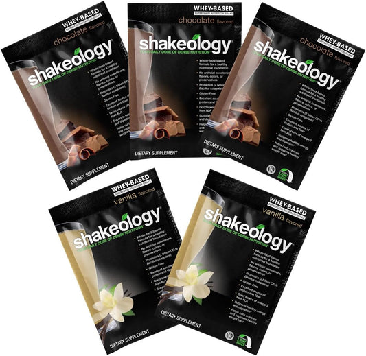 Shakeology Sampler Pack: Whey Protein Powder with Supergreens, Probiotics, Adaptogens, Vitamins - Gluten Free Superfood Protein Shake, 16g Plant Protein - Espot.com.au