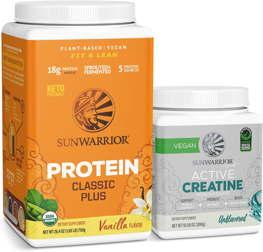 plant-based-sunwarrior-vanilla-protein-powder-with-30-servings-and-creatine-monohydrate-powder-with-60-servings-for-muscle-support-1