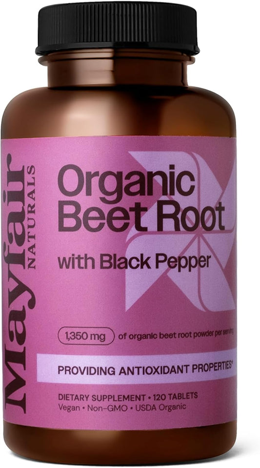 organic-beet-root-with-black-pepper-tablets---1350mg-usda-certified-powder-supplement---120-count-by-mayfair-naturals-1