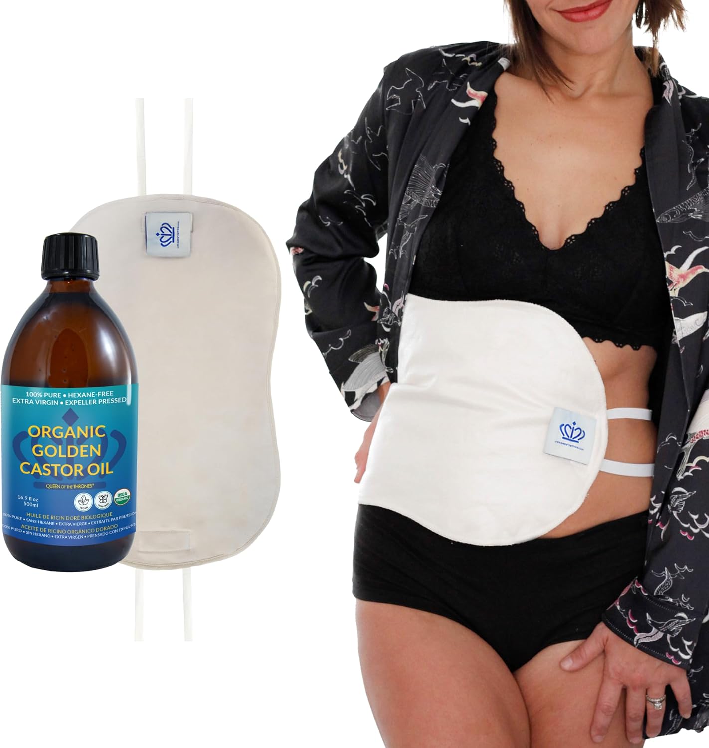 organic-cotton-flannel-liver-kit-with-reusable-castor-oil-pack---naturopathic-doctor-designed---includes-169-oz-castor-oil---soft-straps-for-comfort-fit-1