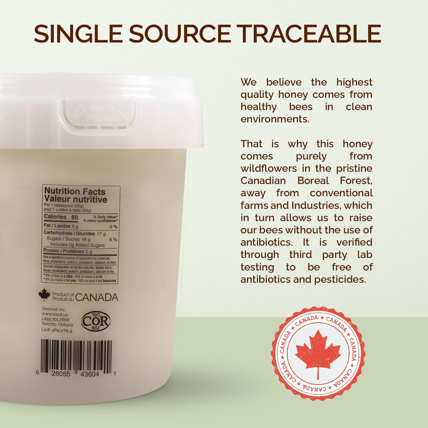 raw-canadian-wildflower-honey---unfiltered-unheated-creamed-honey-100-pure-nutrient-rich-with-enzymes-thick-natural-sweetener---66-lb-4