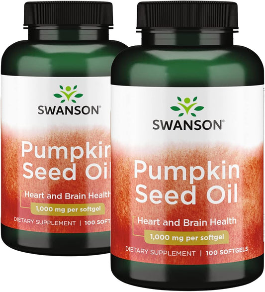 pumpkin-seed-oil-softgels---1000mg-200-count-2-bottles-by-swanson-1