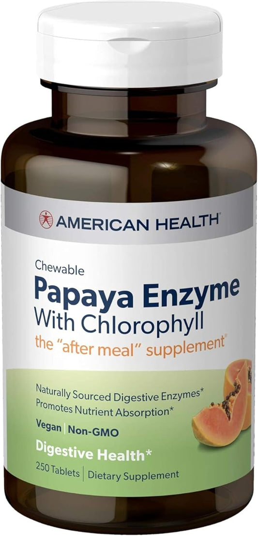 chlorophyll-papaya-enzyme-chewable-tablets---supports-nutrient-absorption-digestion-and-fresh-breath---250-count-gluten-free-vegetarian---american-health-1