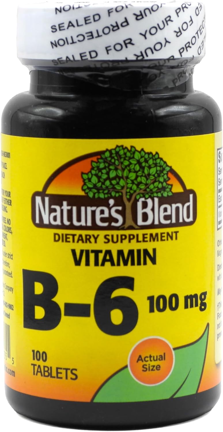 natures-blend-vitamin-b-6-tablets---100mg-100-count---essential-b-vitamin-for-overall-health-and-wellness-1