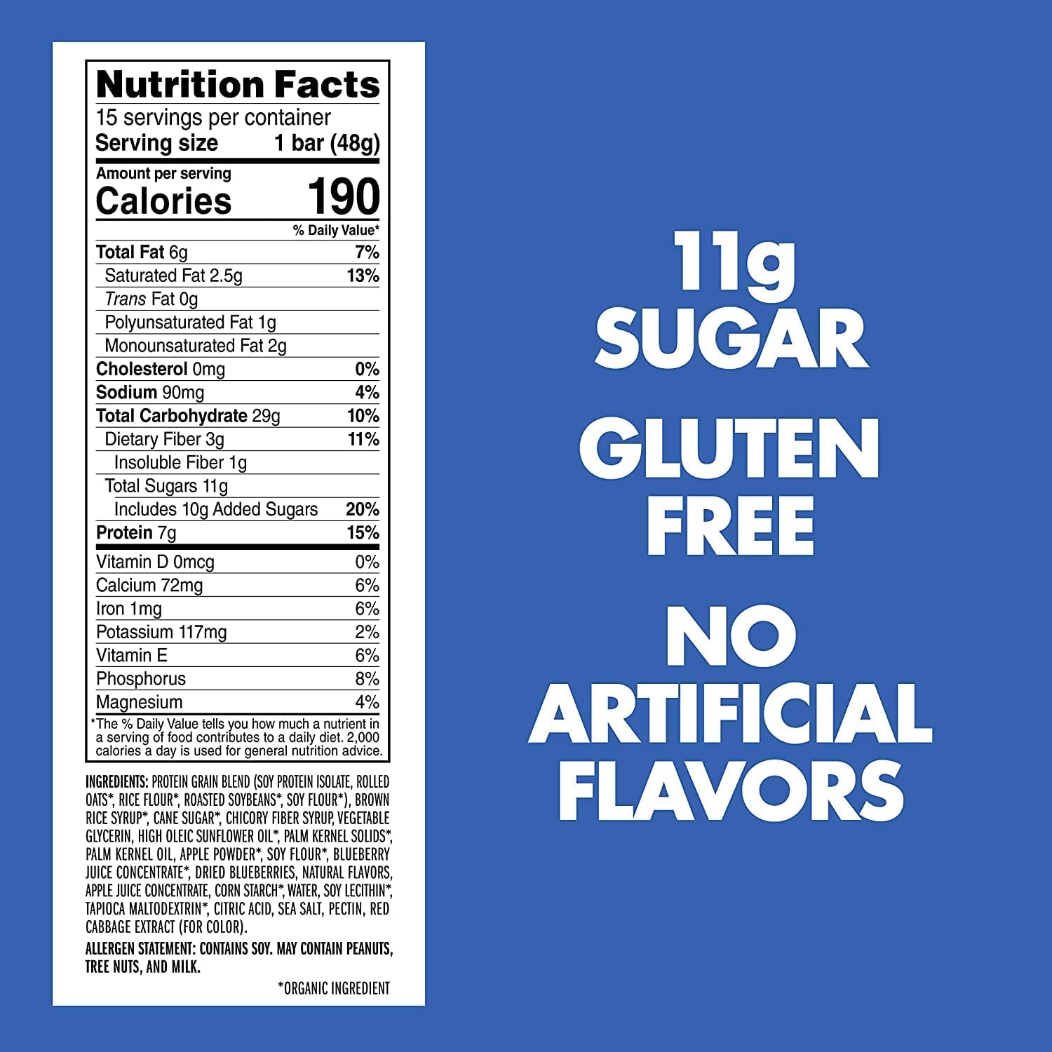 plant-based-blueberry-bliss-protein-snack-bars---gluten-free-non-gmo---wholesome-on-the-go-snacking---15-count-of-169-oz-bars-5