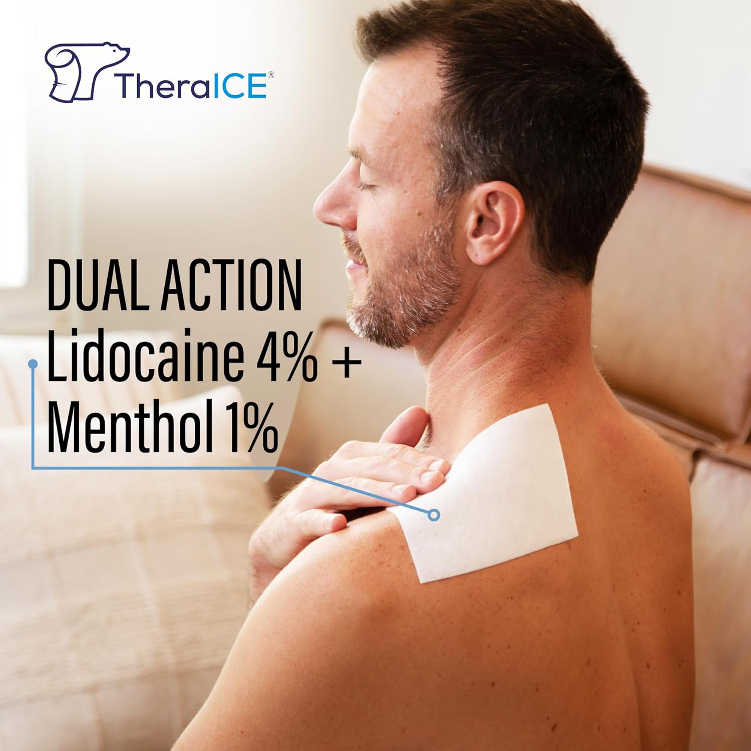 max-strength-theraice-lidocaine-patches-with-menthol-for-back-neck-and-shoulder-pain-relief---large-4-lidocaine-1-menthol-patches-7-count-7