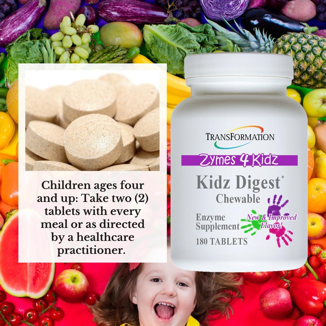 kidz-digestive-enzyme-supplement-chewable---supports-healthy-digestion-and-elimination---180-tablets-by-transformation-enzymes-1