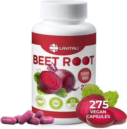 high-concentration-1000mg-beet-root-extract-capsules---275-caps-gluten-free-vegan---100-pure-natural-1