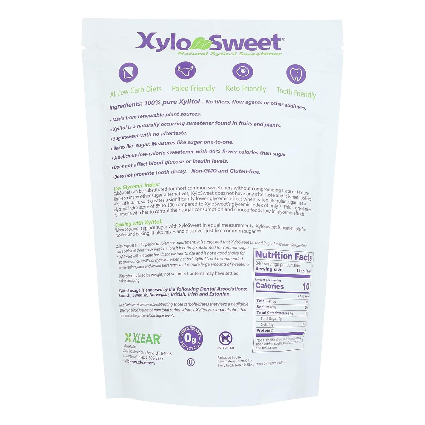 3lb-bag-of-xlear-xylosweet-non-gmo-xylitol-granules---natural-sugar-substitute-sweetener---pack-of-1-2