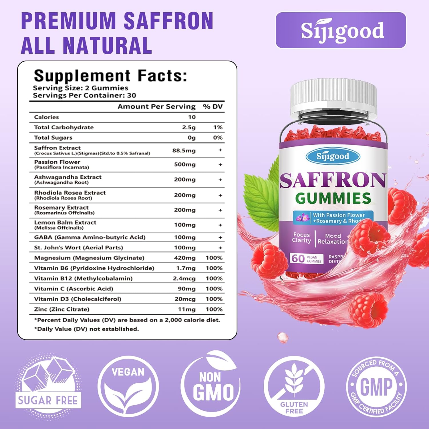 premium-saffron-gummies-2-pack---relaxation-focus-supplement-with-passion-flower-magnesium-vitamins---raspberry-flavor-120-count-for-men-women-kids-2