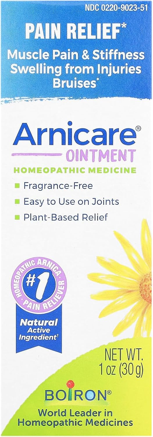 boiron-arnicare-ointment---soothing-relief-for-joint-and-muscle-pain-swelling-and-bruises---non-greasy-fragrance-free-formula---1-oz-2