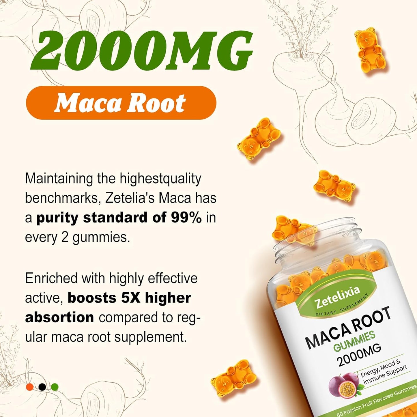 superior-absorption-maca-root-gummies-2000mg---yellow-red-black-maca-for-women-and-men---vegan-passion-fruit-flavor---120-gummies-4