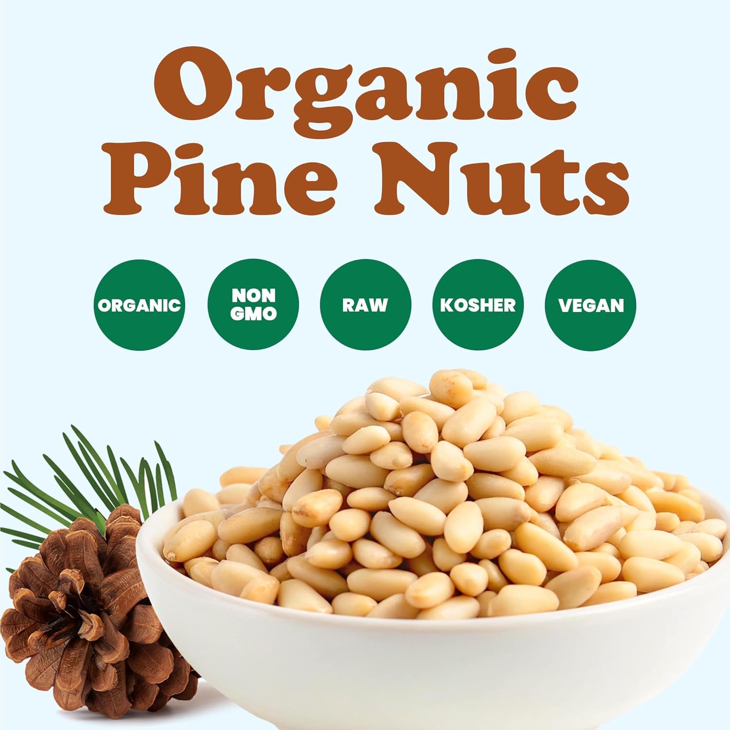 organic-pine-nuts-8oz---non-gmo-whole-raw-pignolias-vegan-kosher-snack---vitamin-e-protein---pesto-salads-desserts-4