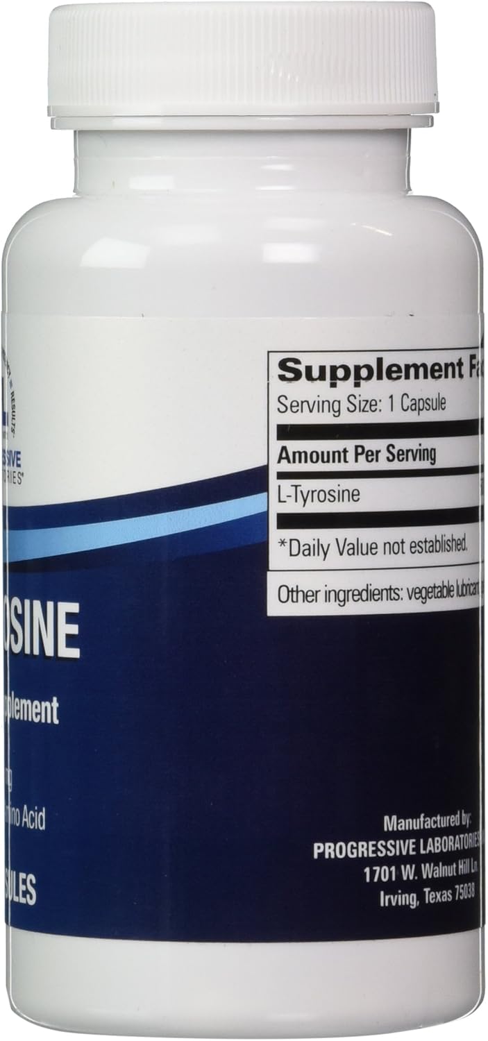 progressive-laboratories-l-tyrosine-supplement---90-capsules-by-progressive-labs-2