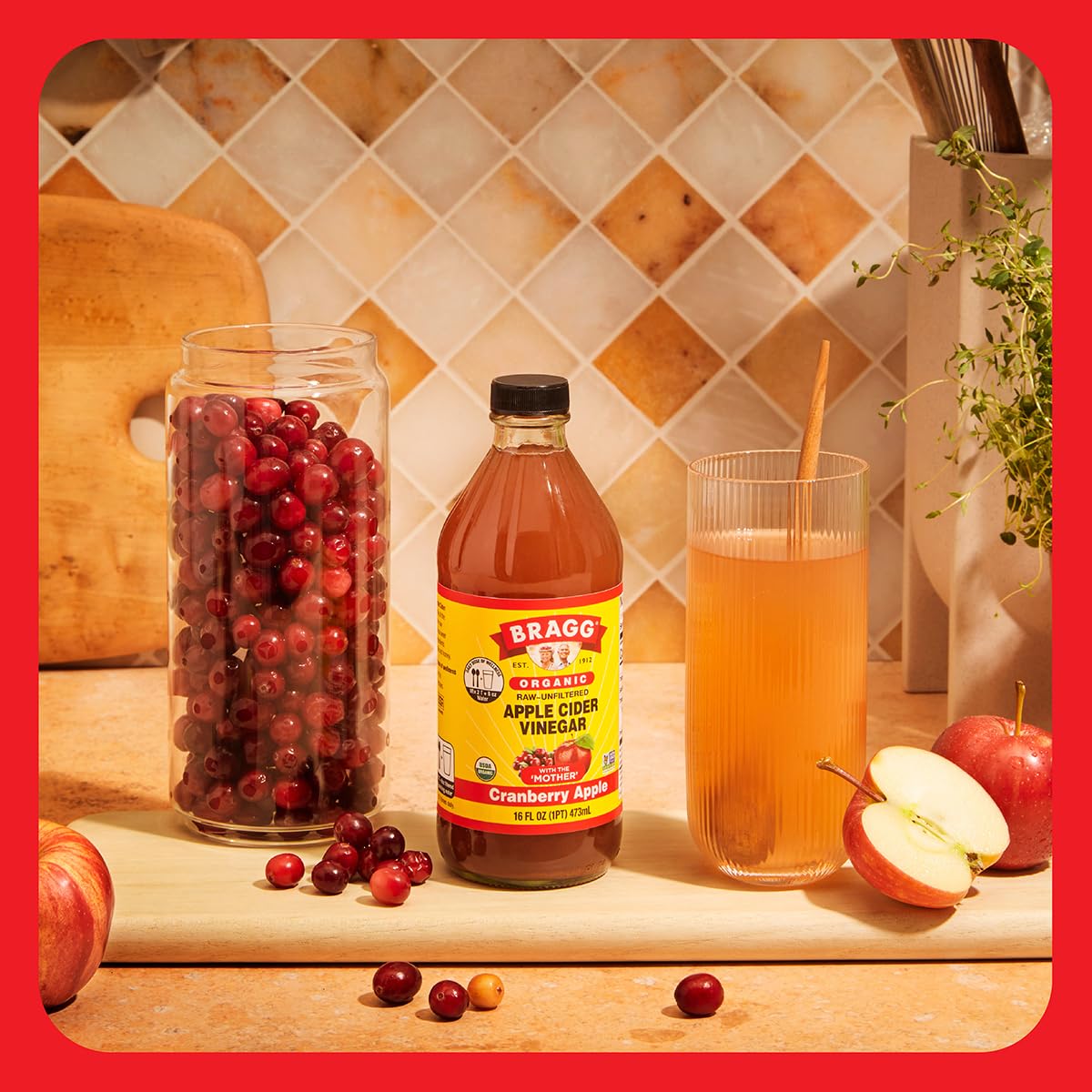 organic-raw-apple-cider-vinegar-with-cranberry-apple-blend---16-fl-oz---unfiltered-unpasteurized-6