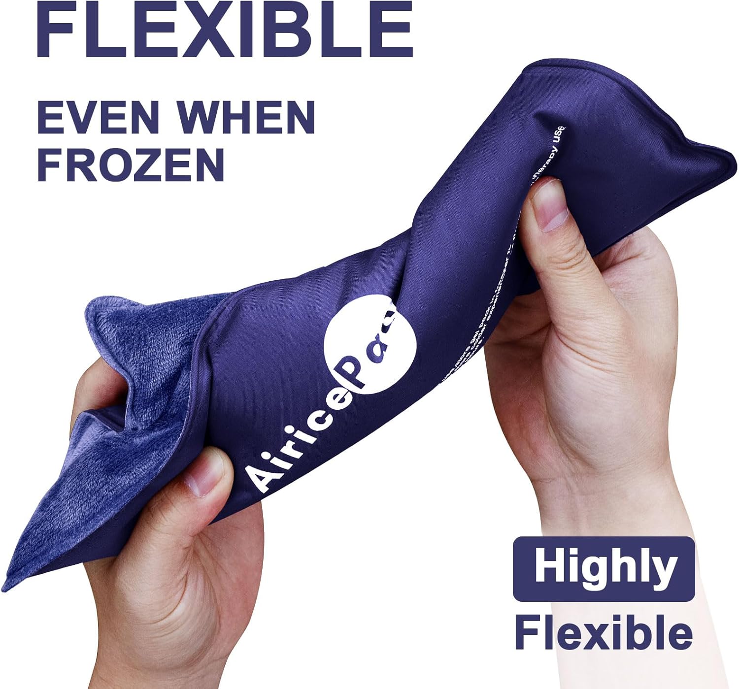 reusable-gel-ice-pack-for-injuries---cold-therapy-for-knee-neck-shoulder-ankle-elbow-hip-back-pain-relief---swelling-bruises-surgery---7x11-blue-5