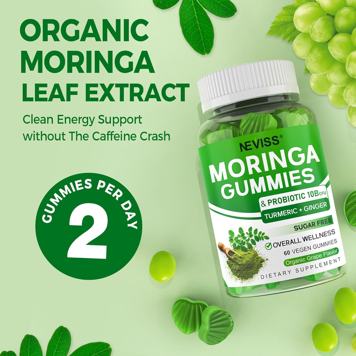 organic-sugar-free-moringa-gummies-with-probiotics-and-turmeric-for-immune-support---8000mg-equivalent-per-serving---120-count-for-men-and-women-7
