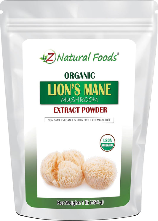 organic-lions-mane-mushroom-extract-powder---vitamin-rich-superfood-for-tea-and-smoothies---non-gmo-vegan-gluten-free---1-lb-1