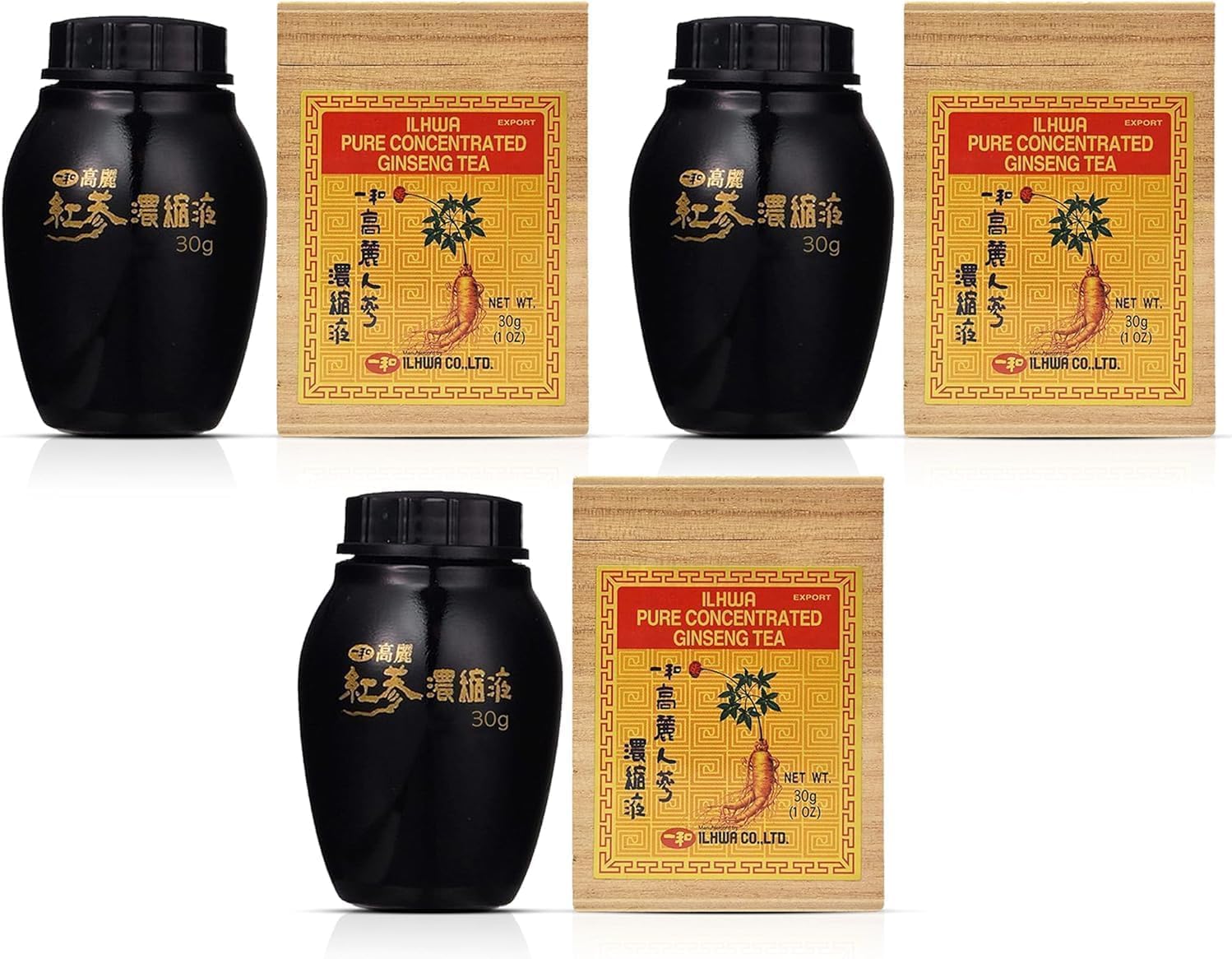 3-pack-ilhwa-pure-concentrated-ginseng-extract-tea---105oz-30g---korean-ginseng-with-450mg-ginsenoside-for-immunity-boost-1