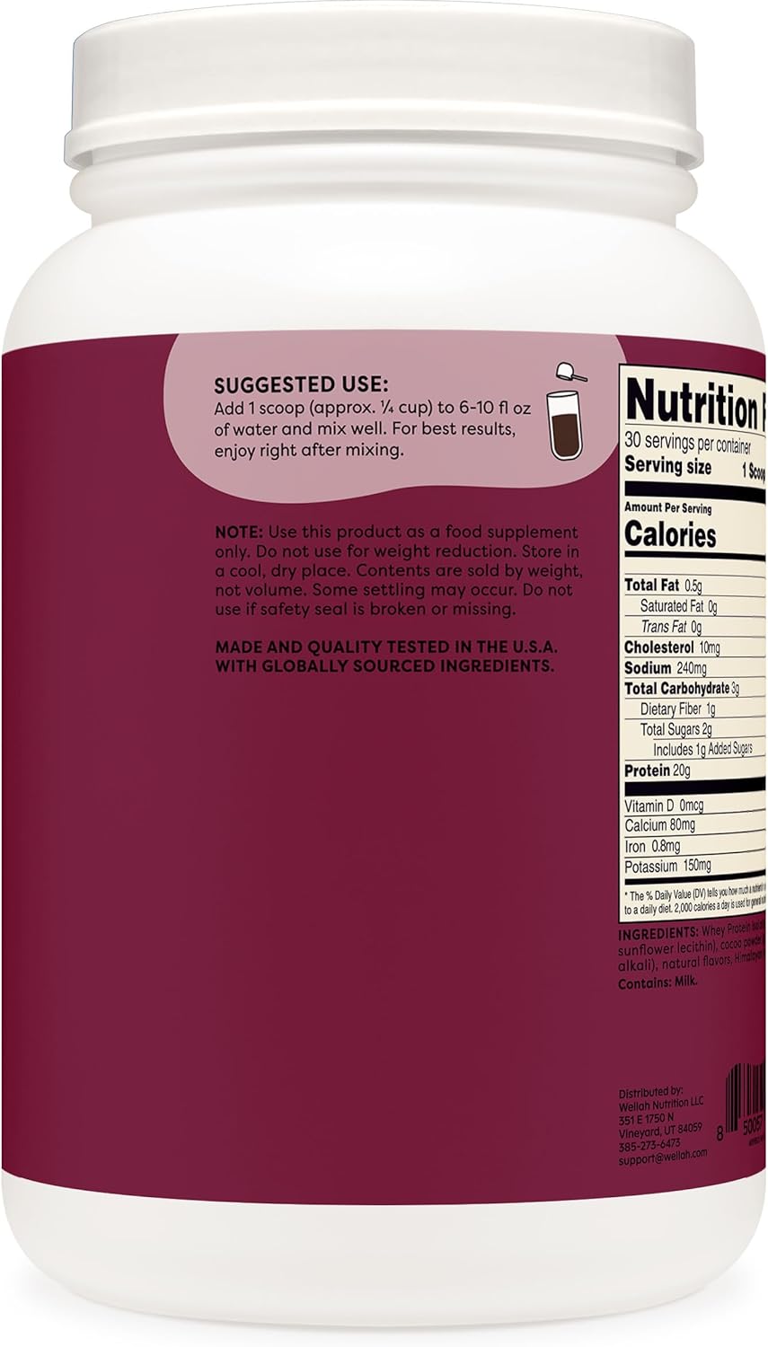 dark-chocolate-whey-protein-isolate---wellah-protein-your-whey-30-servings-3