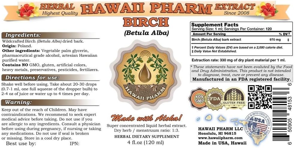 organic-birch-betula-alba-liquid-extract---4-oz-bottle-from-hawaii-pharm-2