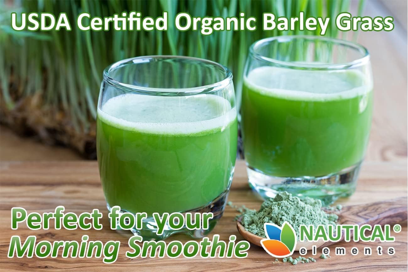 usda-certified-organic-nautical-elements-barley-grass-powder---vegan-non-gmo---rich-in-antioxidants-protein-fiber-minerals---200-grams-8