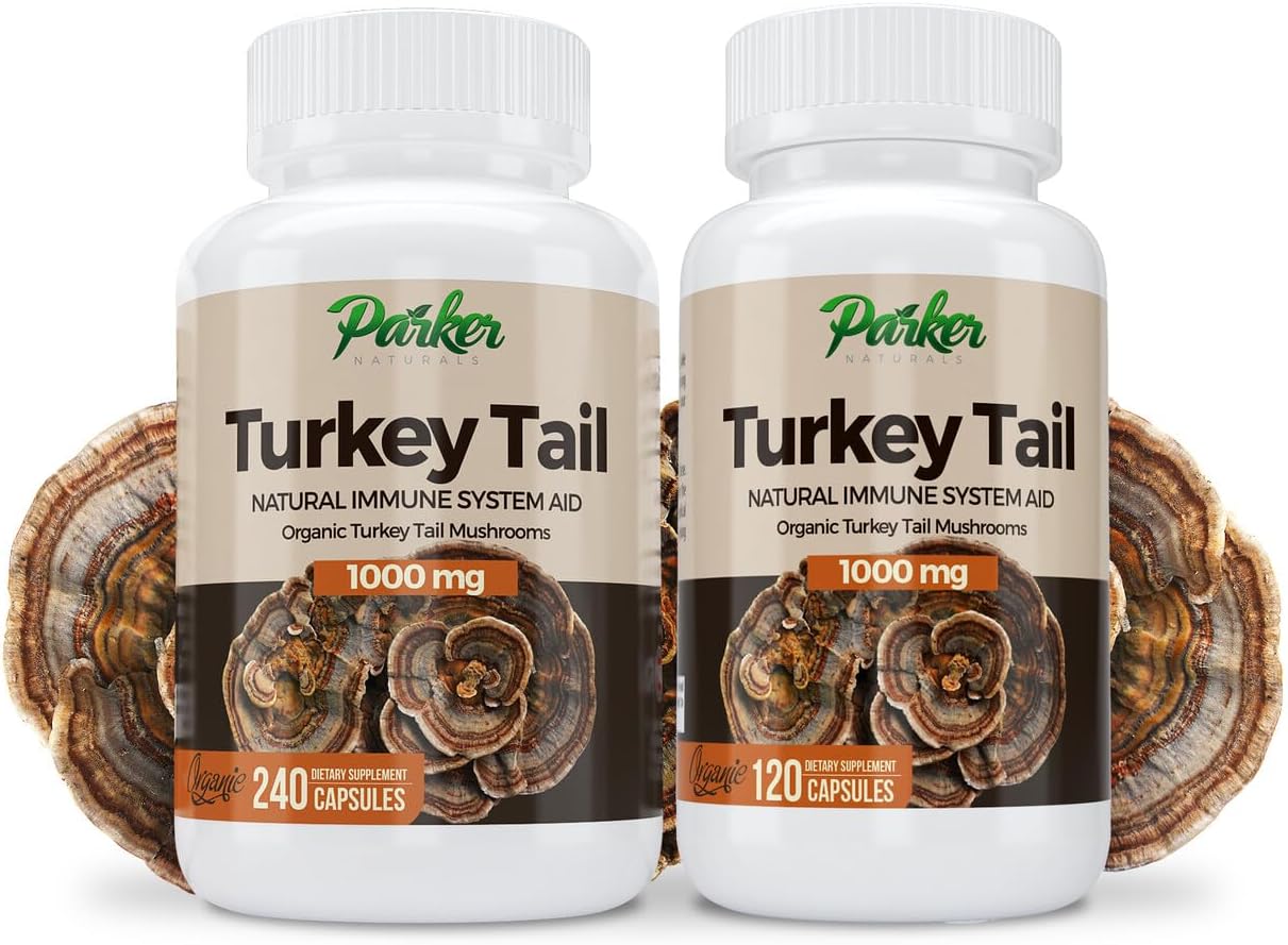 organic-turkey-tail-mushroom-capsules---immune-system-support-supplement---1000mg-premium-blend---120-capsules-by-parker-naturals-6