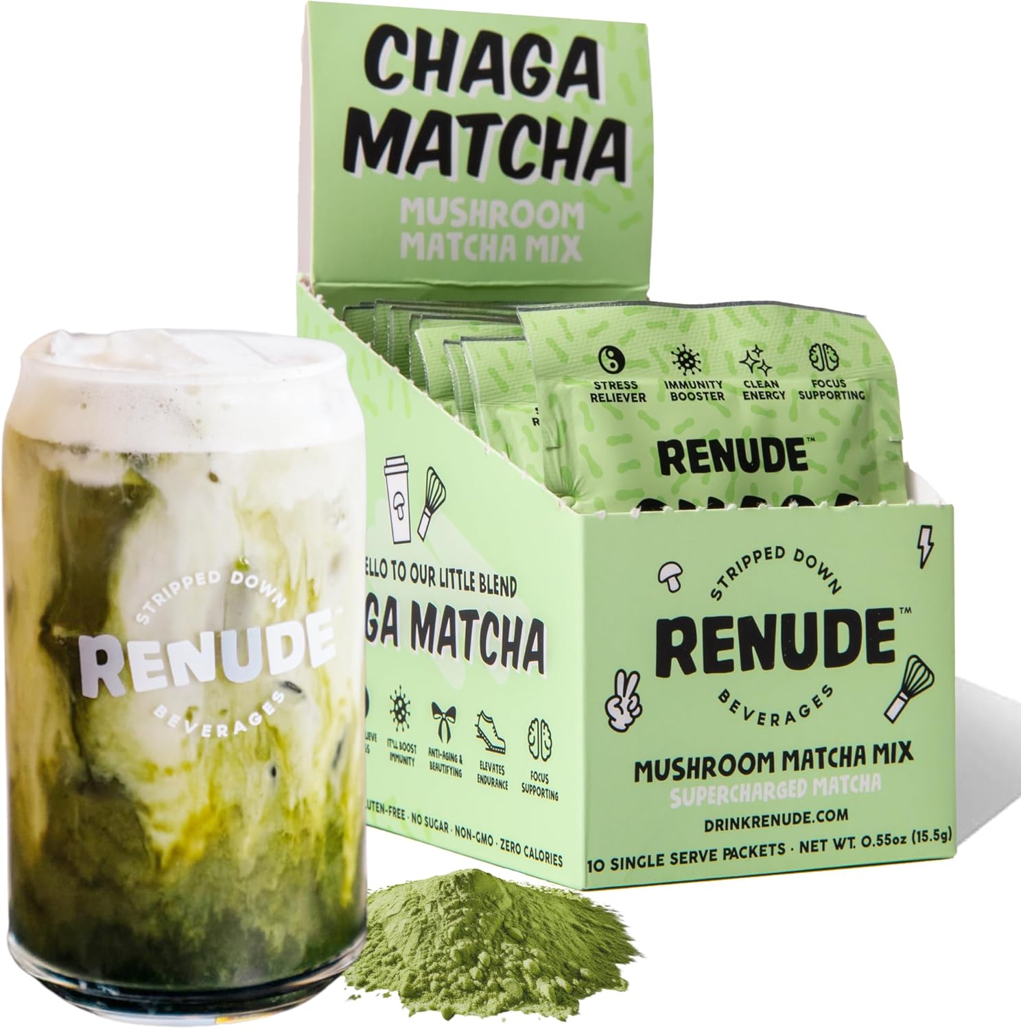 renude-chaga-matcha-drink-mix---chaga-mushroom-matcha-superfood-with-adaptogens-ceremonial-grade-keto-vegan-friendly-natural-energy-boost-immune-support---10-servings-1