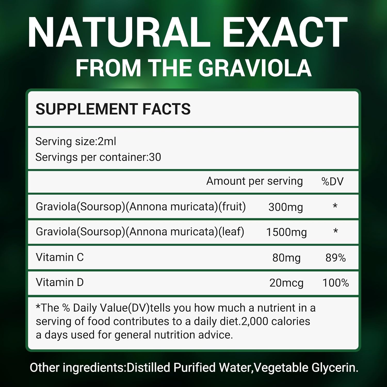 vivcmin-graviola-soursop-leaf-extract-liquid---immune-boost-liver-support-sleep-aid---raspberry-flavor---2-fl-oz---vegan-sugar-gluten-free-6