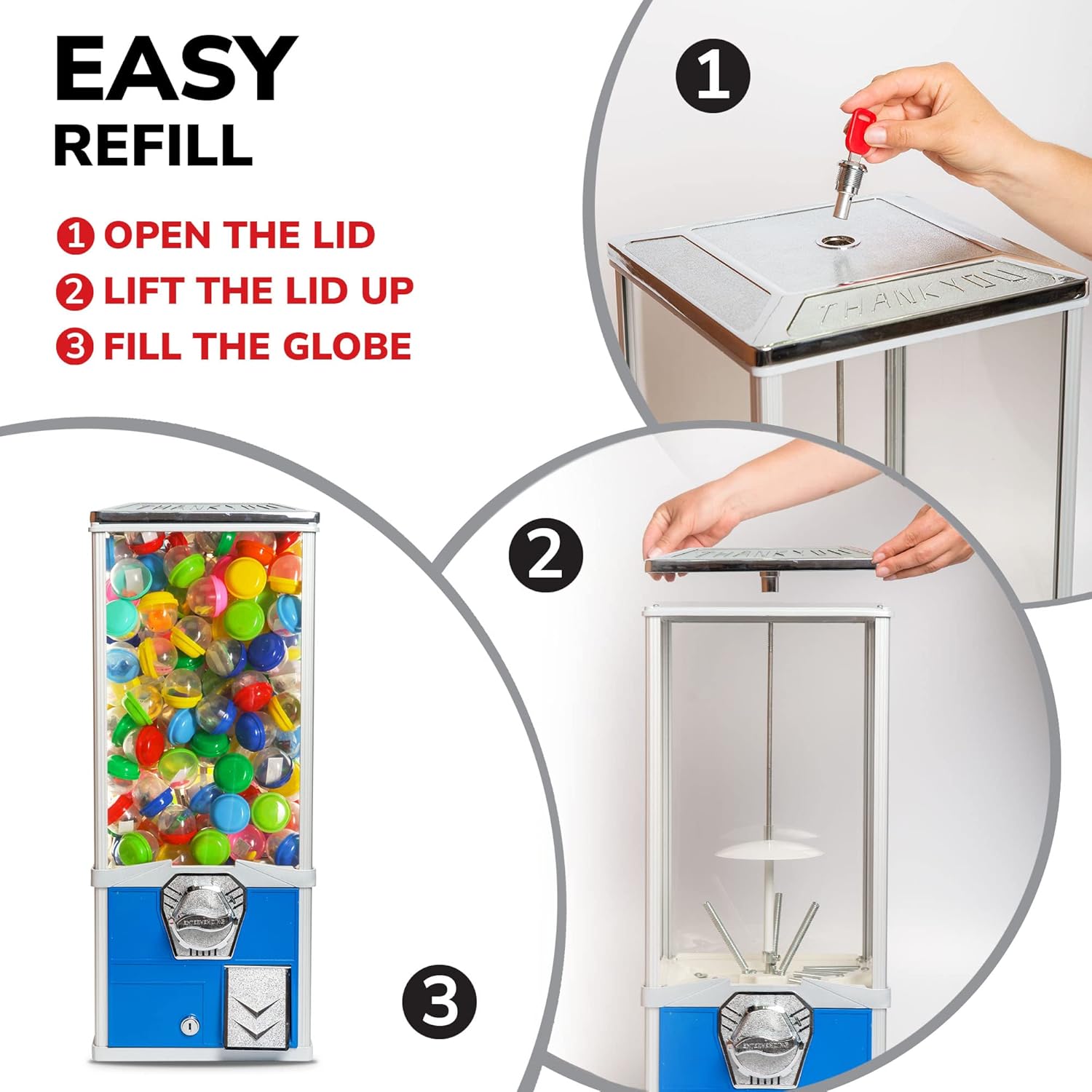 commercial-vending-machine-for-2-inch-round-capsules-gumballs-and-bouncy-balls---blue-color-4