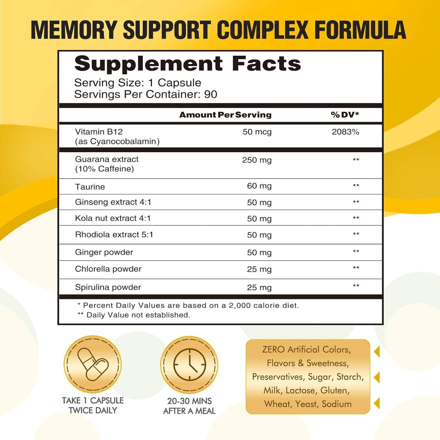 organic-brain-boost-supplement-for-focus-memory-energy---nootropic-capsules-for-women-men-with-guarana-ginseng-rhodiola---vegan-anti-aging-formula-to-reduce-forgetfulness---90-caps-3
