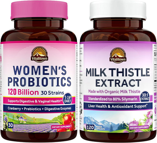 womens-probiotic-milk-thistle-bundle---120-billion-probiotics-organic-milk-thistle---digestive-womens-health-support---shelf-stable-detox---pack-of-2-1