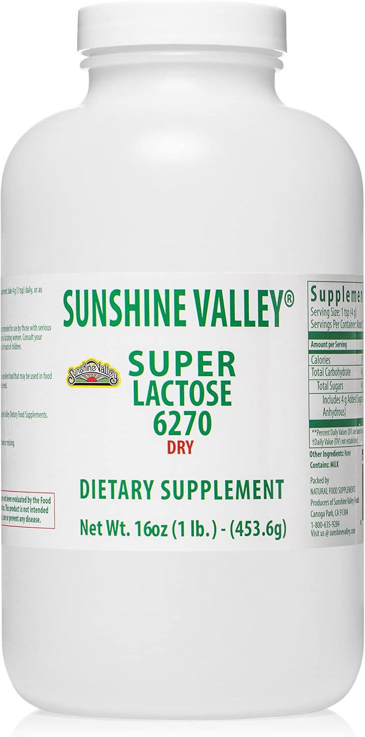 16-oz-sunshine-valley-super-lactose-dry-powder---free-flow-pour-gluten-free-sugar-baking-enhancer-for-cooking-food-mixtures-1