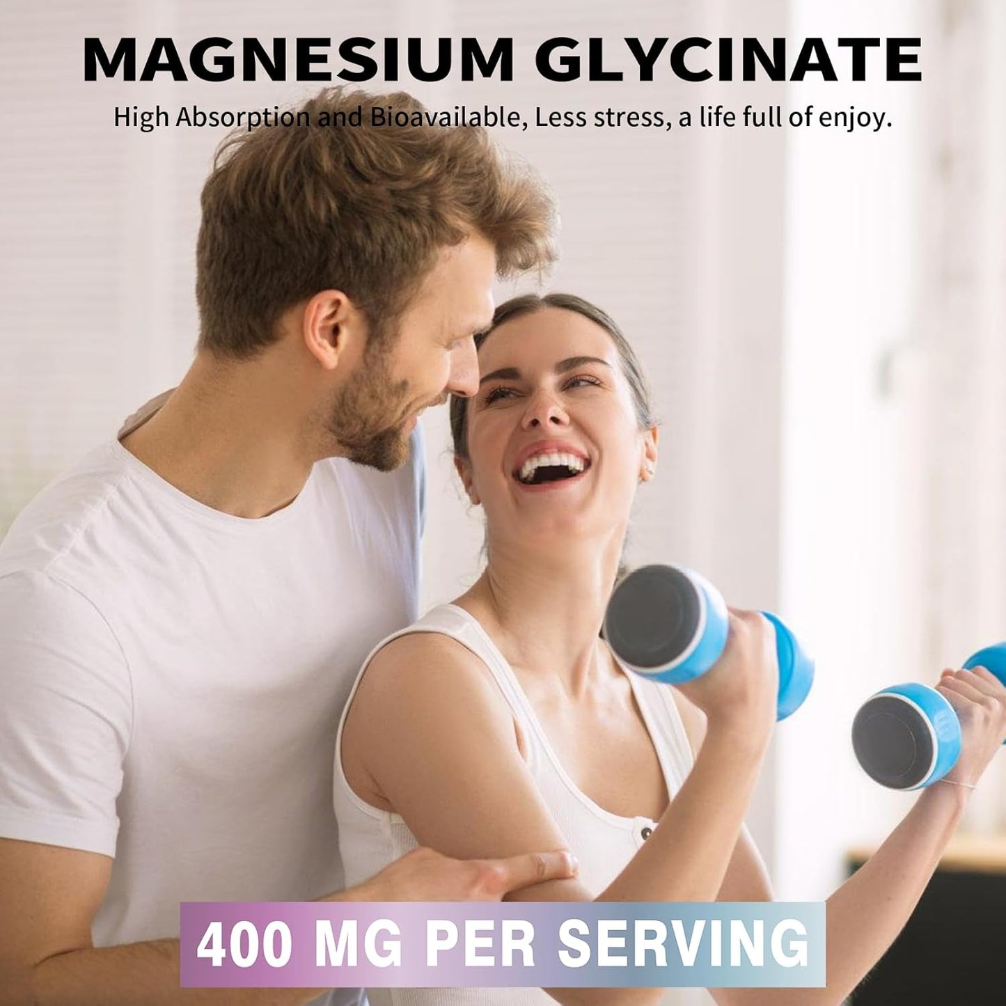 High Absorption Magnesium Glycinate 400MG, Gentle on Stomach, Non-GMO, 180 Vegetarian Capsules by greenvita - Espot.com.au