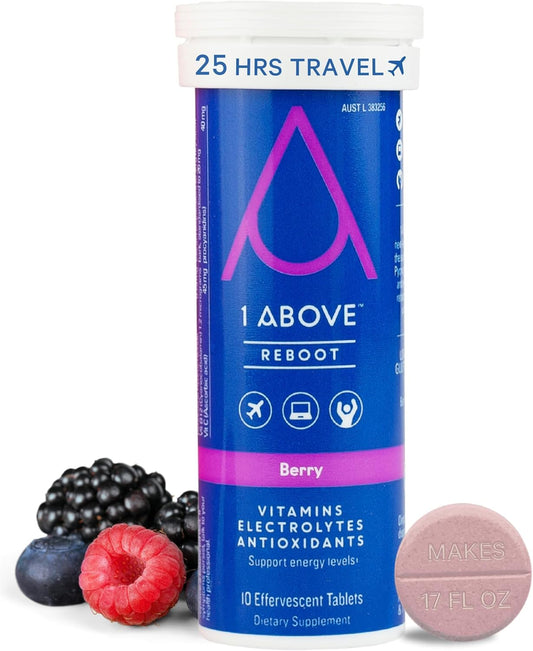 berry-flavored-effervescent-multivitamin-for-jet-lag-relief---pycnogenol-travel-supplement-for-hydration-energy-immune-support---flight-essential-10-tablets-1