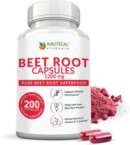 pure-nautical-elements-beet-root-capsules---1200mg-per-serving---200-capsules---supports-blood-pressure-athletic-performance-digestion-immune-system---non-gmo-gluten-free---beetroot-powder-1