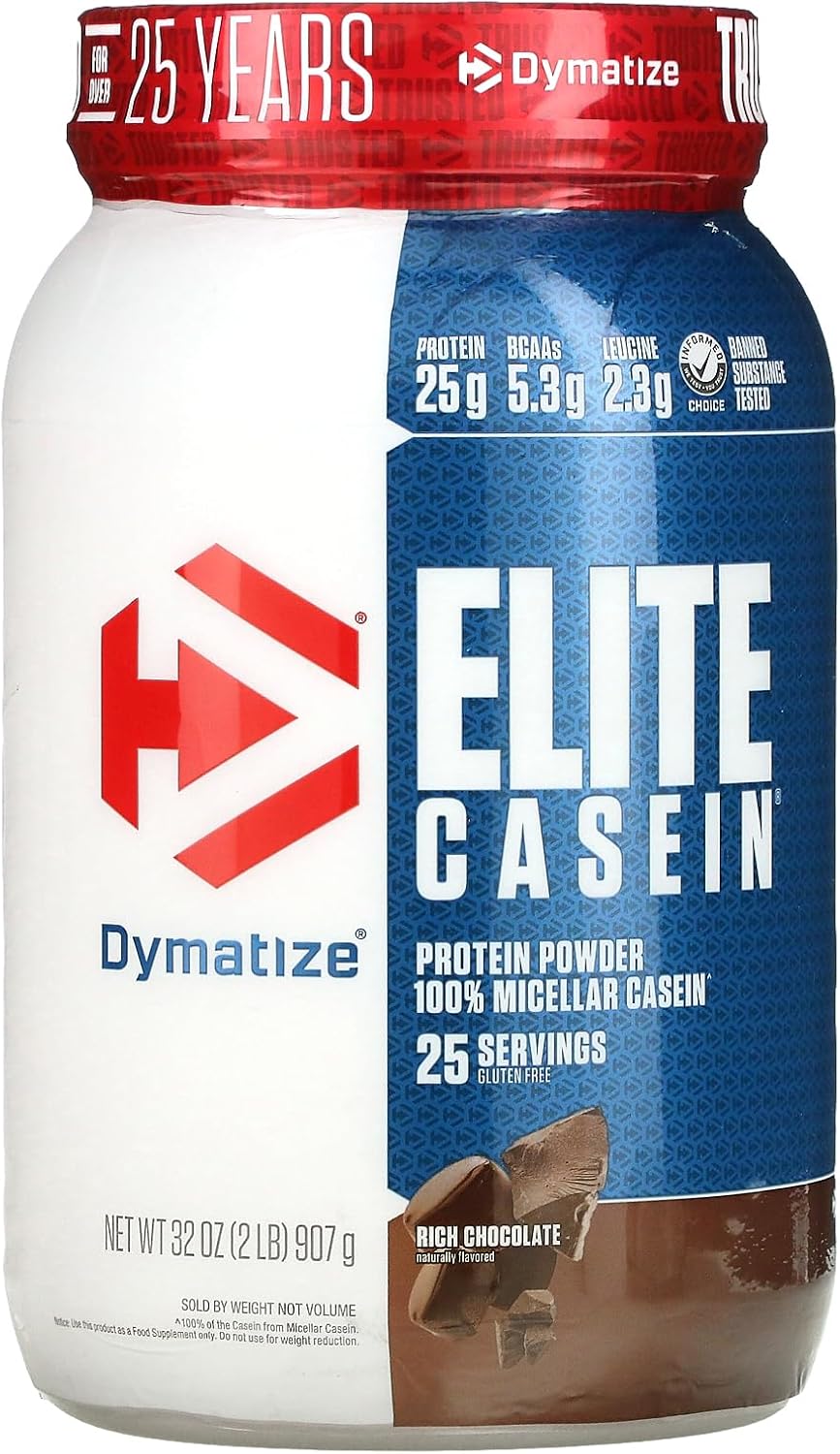 dymatize-elite-casein-protein-powder---25g-protein-54g-bcaas-23g-leucine-for-muscle-recovery---rich-chocolate-flavor---2-pound-pack-1