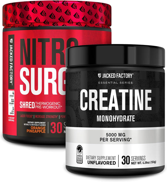 jacked-factory-nitrosurge-shred-pre-workout-creatine-monohydrate-bundle-orange-pineapple-unflavored-30-servings-each-1