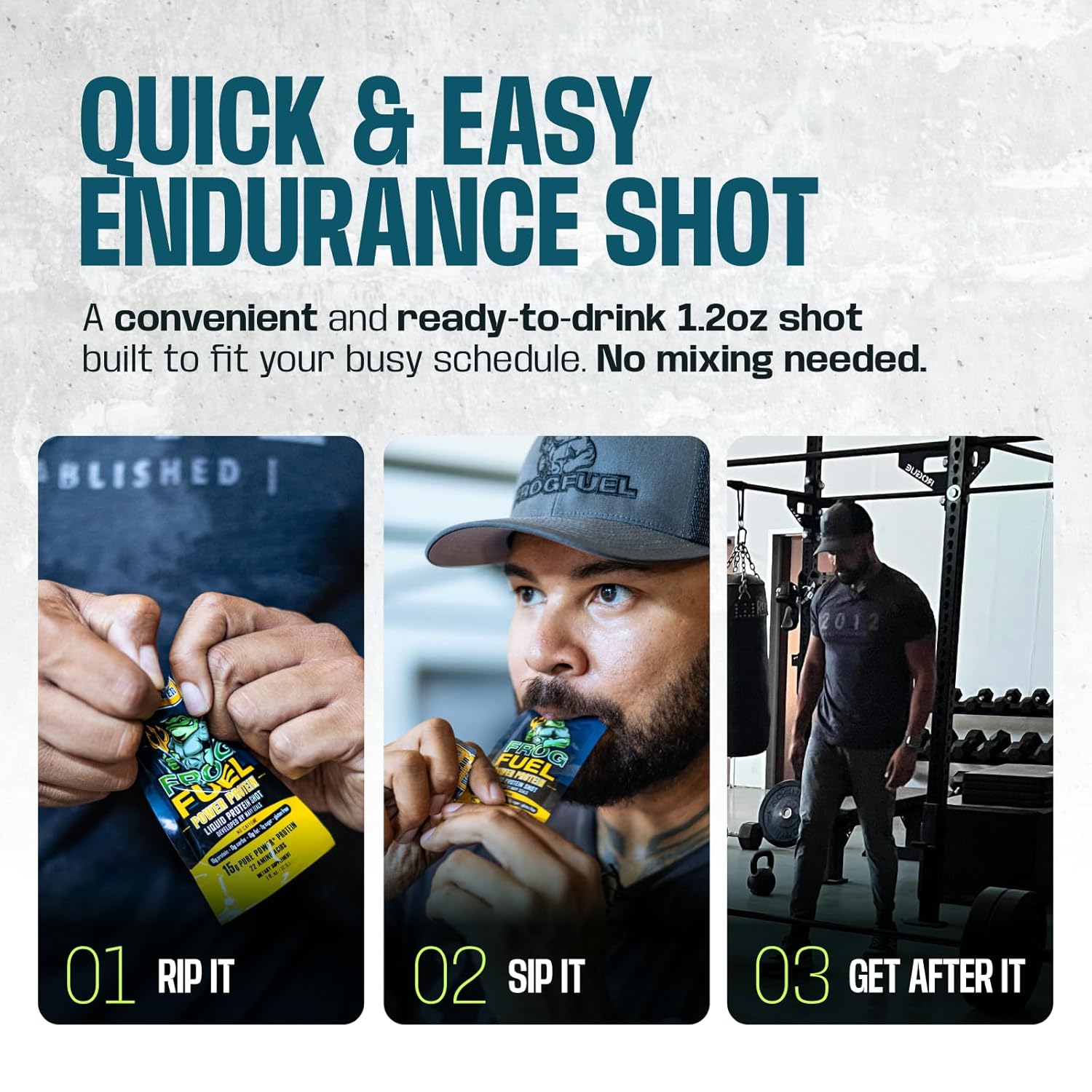 Ultra Pre Workout Energy Gel Shots with Beta Alanine, Electrolytes, Protein, Collagen - Berry Flavor, 24 Pack - Espot.com.au