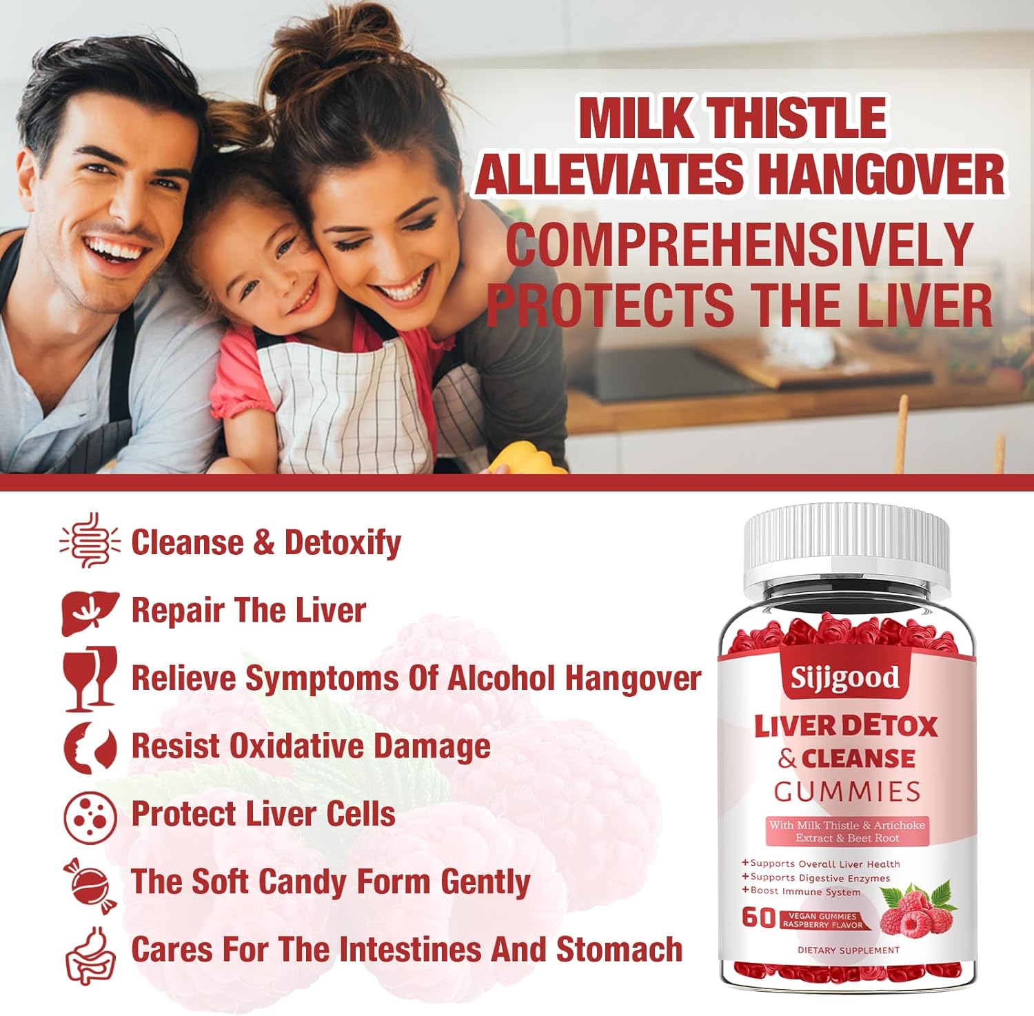 liver-cleanse-detox-gummies---1000mg-silymarin-milk-thistle-with-artichoke-dandelion-elderberry---liver-support---60-raspberry-gummies-4