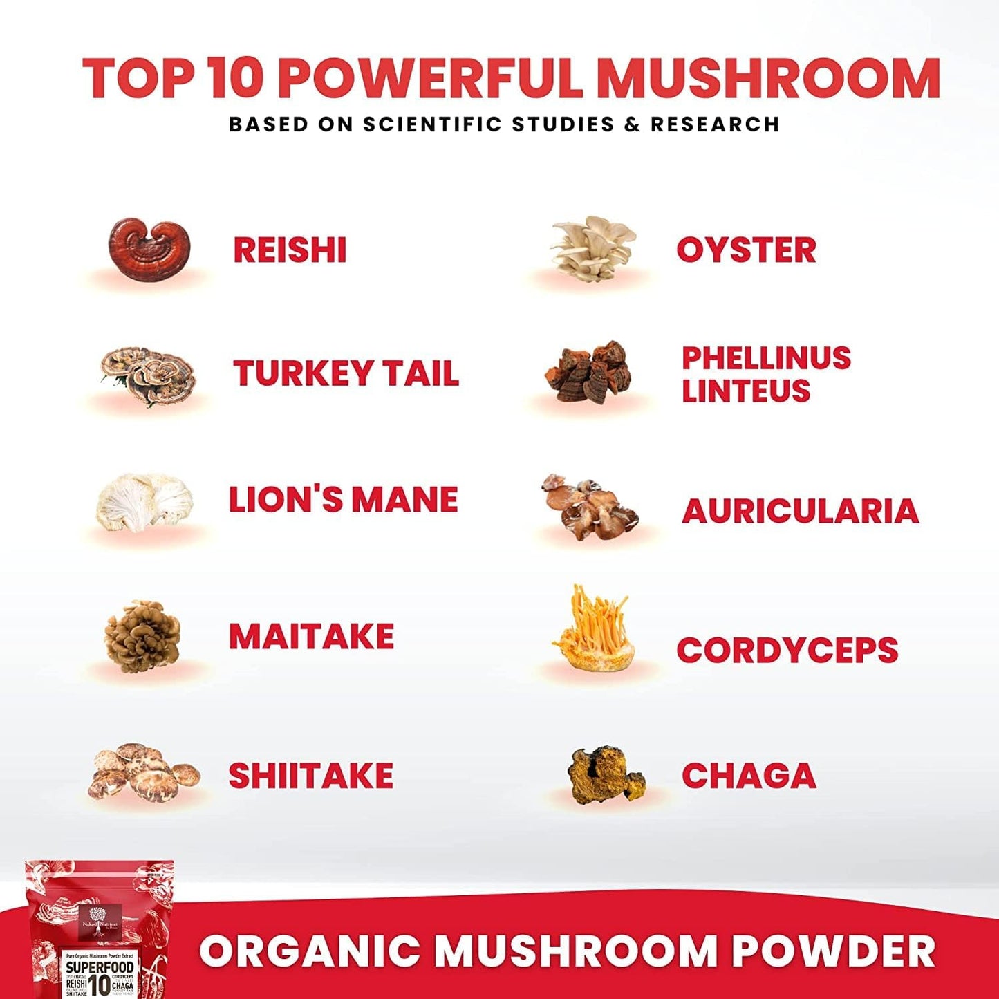 organic-mushroom-powder-extract-superfood-blend---immunity-booster-supplement-with-reishi-chaga-cordyceps-and-more---100-pure-usda-certified---14x-stronger---add-to-coffeetea---60g-5