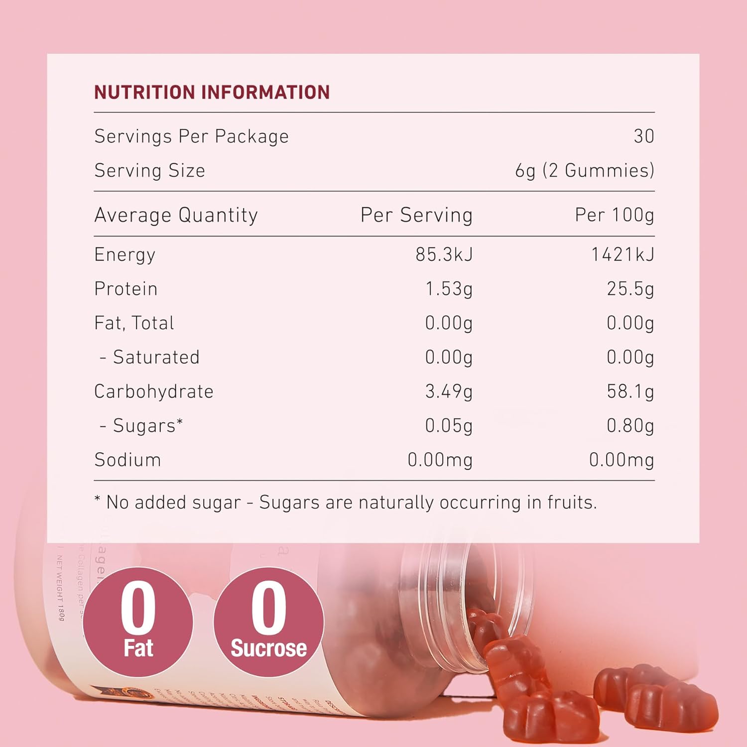 high-dose-marine-collagen-gummies-with-rose-petals-acerola-cherry-and-rosehip---1000mg-collagen-peptides-for-women---60-count-6