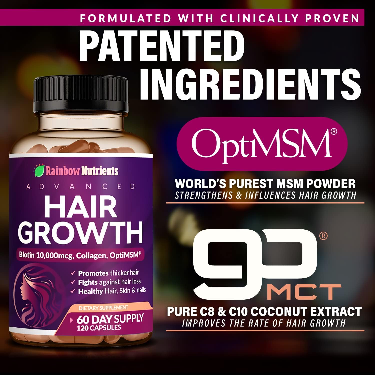 womens-hair-growth-vitamins-with-biotin-collagen-optimsm-gomct-saw-palmetto---regrow-stronger-healthier-hair-skin-nails---stop-hair-loss---60-day-supply-by-rainbow-nutrients-llc-7