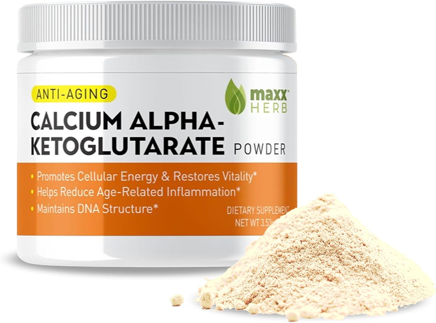 pure-calcium-alpha-ketoglutarate-powder-for-energy-vitality-mental-focus-and-dna-structure---non-gmo-gluten-free---100-gram-jar-1